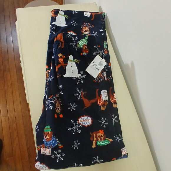 NWT Old Navy women's Christmas pj pants - small - Picture 1 of 5